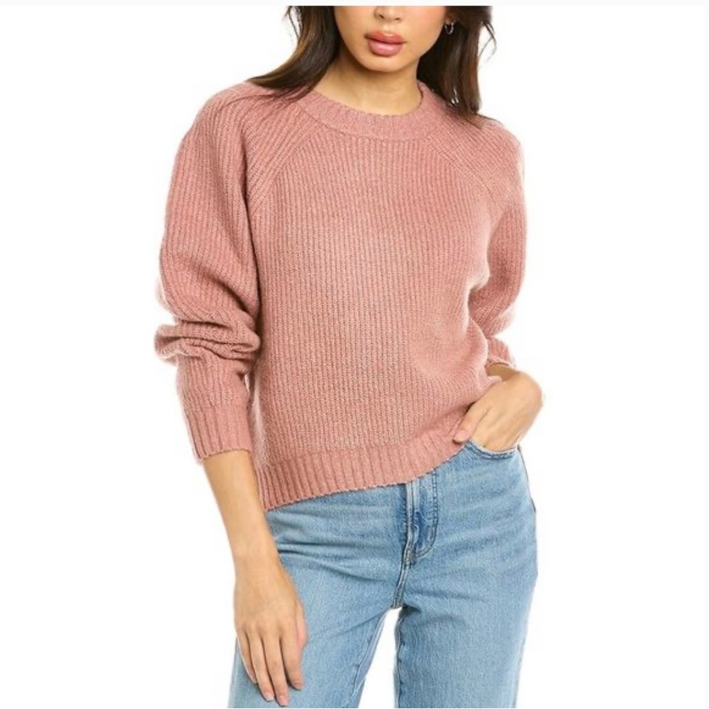 Modern Citizen Women’s Vera Raglan Crew Sweater - Size Large
